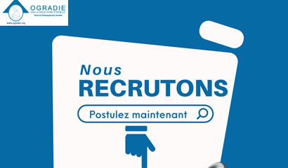 OGRADIE recrute plusieurs profils